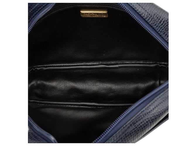 Dior Crossbody aus blauem Leder - Ansicht 4