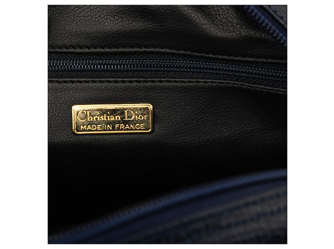 Dior Crossbody aus blauem Leder - Ansicht 5