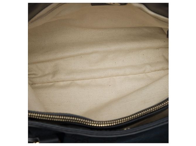 Gucci Black GG Canvas Sukey Tote - Ansicht 4