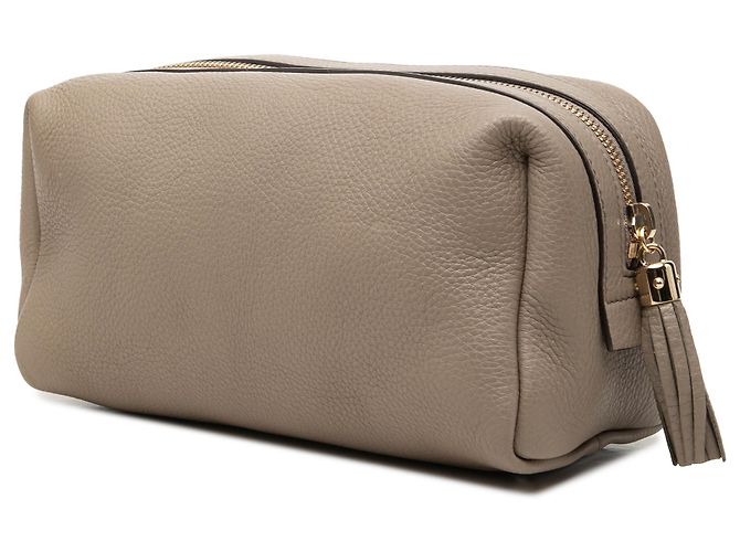 Clutch Soho Gucci in pelle di vitello marrone - vista 2