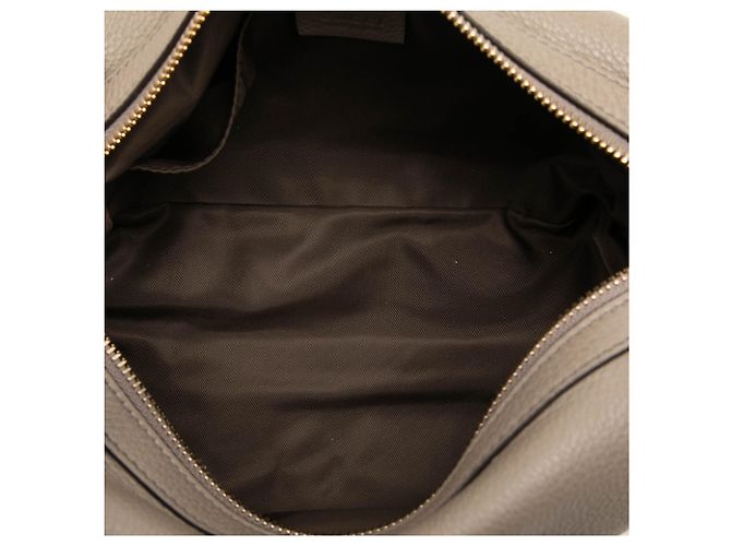 Clutch Soho Gucci in pelle di vitello marrone - vista 4