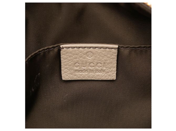 Clutch Soho Gucci in pelle di vitello marrone - vista 5