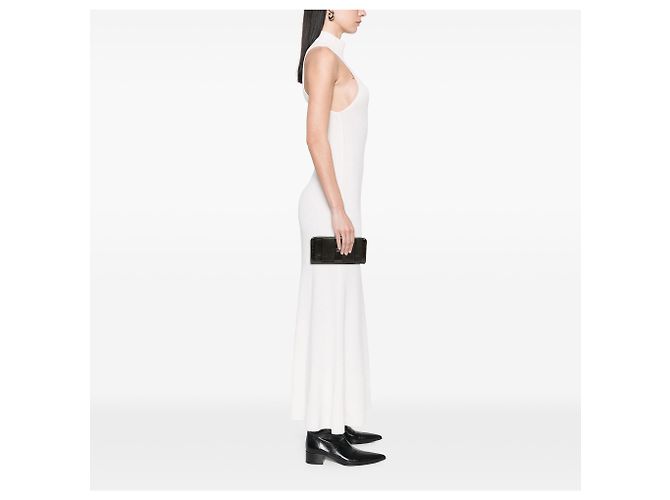 Portafoglio lungo Chanel Black CC Lambskin Bow - vista 7