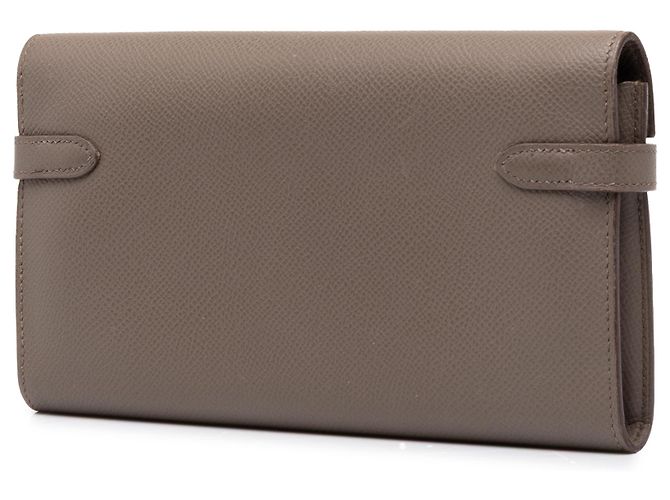 Hermès Brown Epsom Kelly Long Wallet - view 2