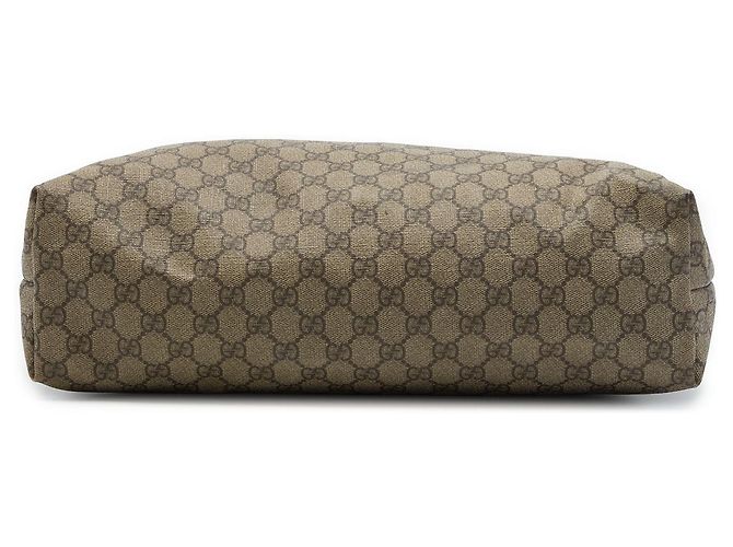 Borsa Tote Gucci Beige Medium GG Supreme - vista 3