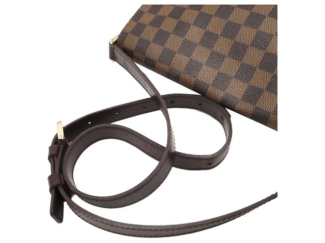 Louis Vuitton Brown Damier Ebene Musette Salsa GM - vista 12