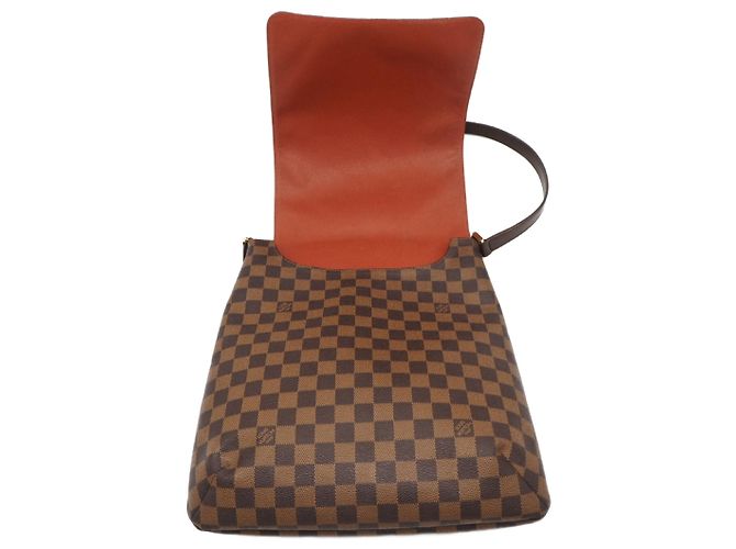 Louis Vuitton Brown Damier Ebene Musette Salsa GM - vista 13