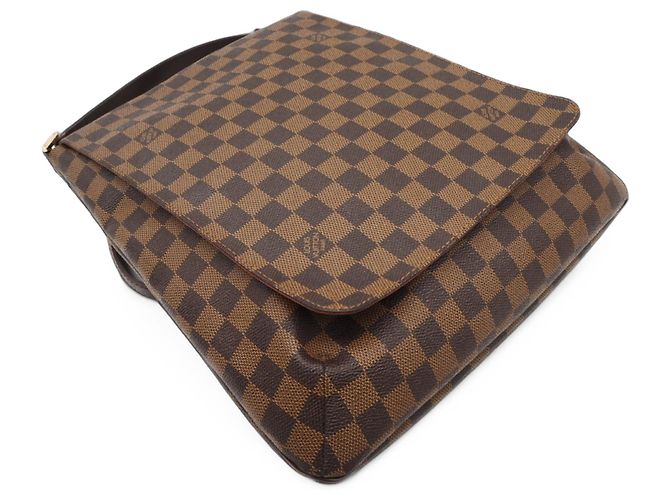 Louis Vuitton Brown Damier Ebene Musette Salsa GM - vista 15