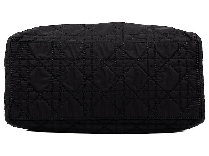 Dior Black Medium Nylon Cannage Lady Dior - Ansicht 3