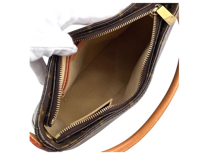 Louis Vuitton Brown Monogram Looping MM - vista 4