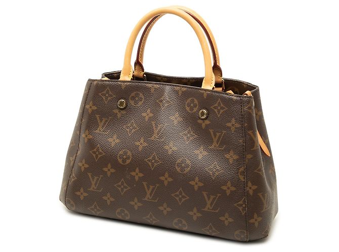 Louis Vuitton Brown Monogram Montaigne BB - vista 2