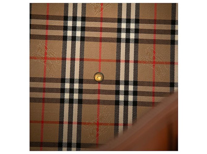 Bolso Boston Burberry de cuero marrón - vista 5
