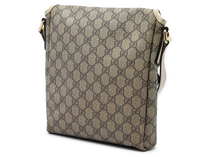 Borsa a tracolla Gucci Beige GG Supreme - vista 2