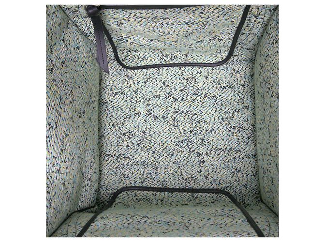 Céline Celine Green Medium Tweed Phantom Luggage Tote - vista 4