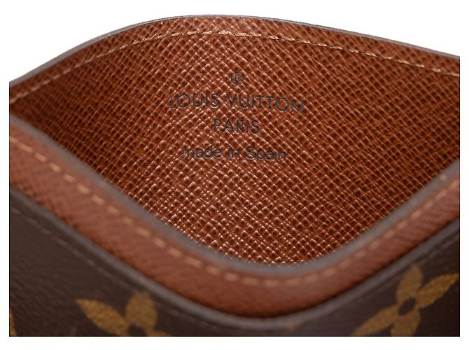 Louis Vuitton Brown Monogram Kartenetui - Ansicht 5