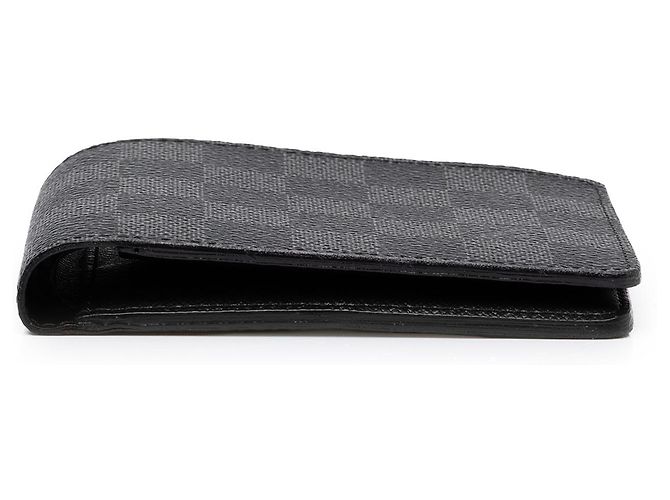Louis Vuitton Black Damier Graphite Multiple Geldbörse - Ansicht 3