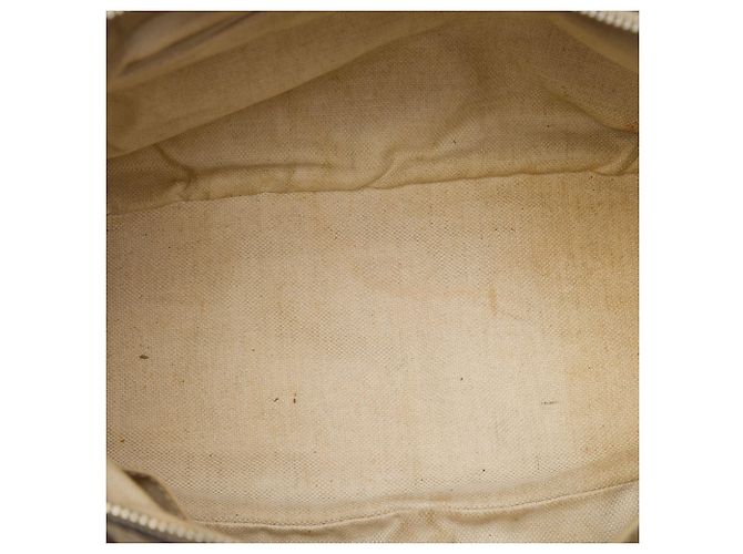 Borsa Satchel Gucci Beige GG Canvas Sukey - vista 4