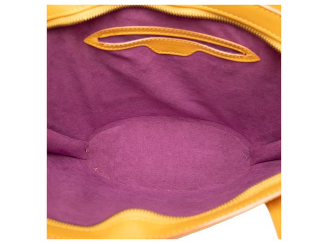 Louis Vuitton Yellow Epi Saint Jacques PM Short Strap - vista 4
