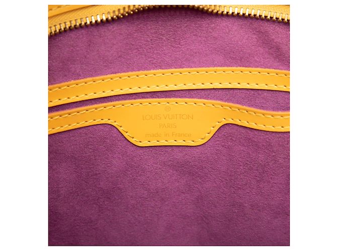 Louis Vuitton Yellow Epi Saint Jacques PM Short Strap - vista 5
