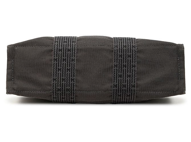 Hermès Gray Canvas Herline PM - Ansicht 3