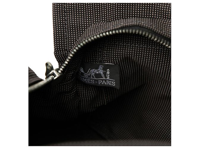Hermès Gray Canvas Herline PM - Ansicht 5