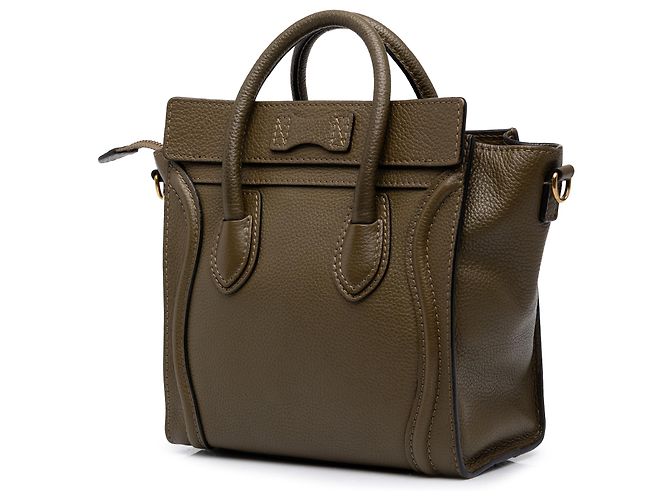 Céline Celine Luggage Nano Leder Tote in Braun - Ansicht 2