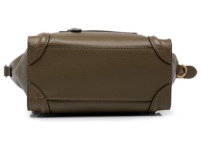 Céline Celine Luggage Nano Leder Tote in Braun - Ansicht 3