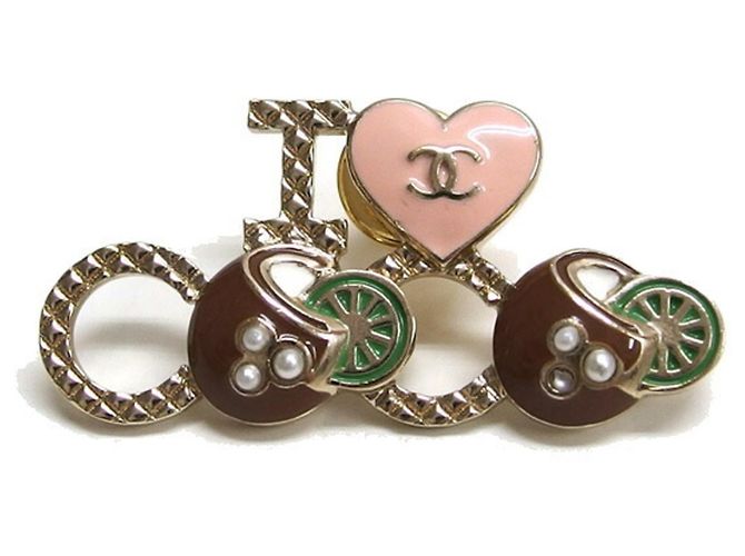 Broche Chanel I LOVE COCO B17C - vista 2