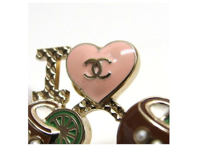Broche Chanel I LOVE COCO B17C - vista 9