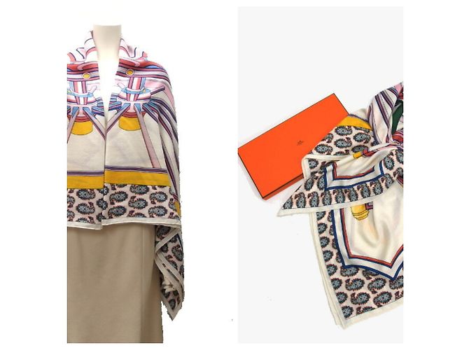 Hermès Hermes Carre Géant 140 Stole - vista 3