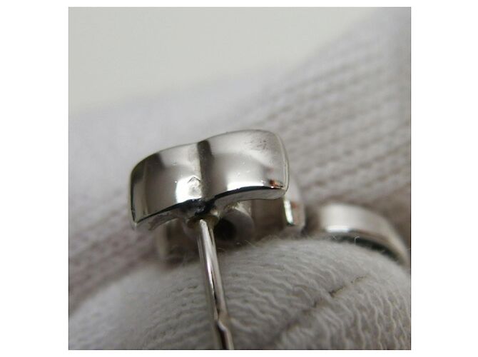 Chanel Coco Mark Swing Heart Key Stecker-Ohrringe - Ansicht 8