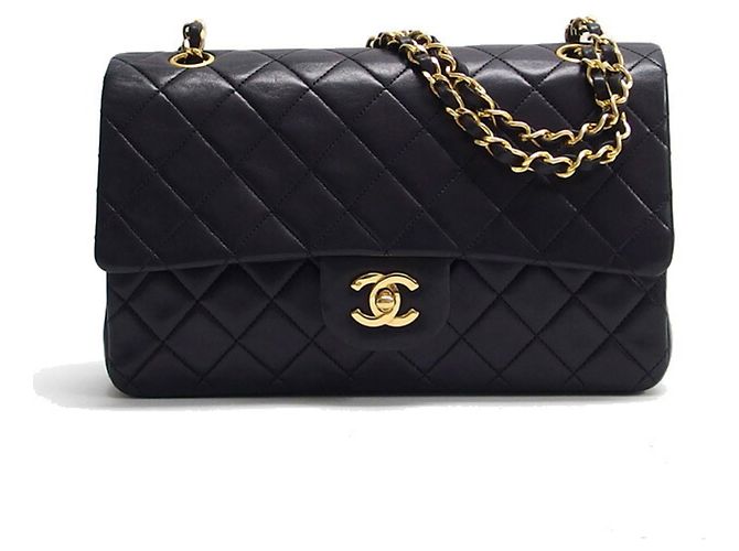 Chanel Matelassé 25 Double Flap Chain Schultertasche - Ansicht 2