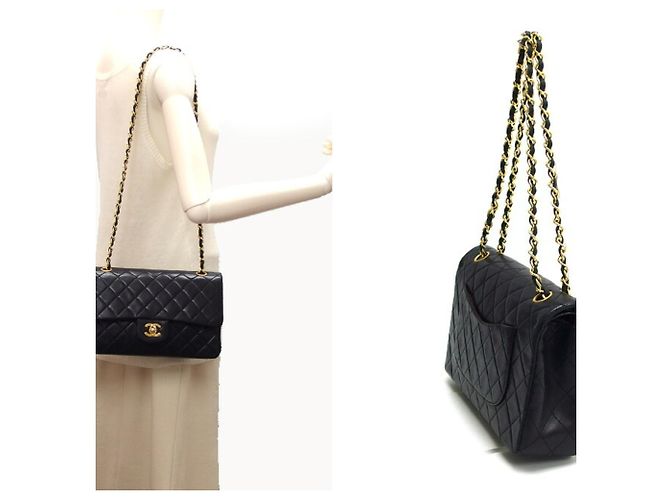 Chanel Matelassé 25 Double Flap Chain Schultertasche - Ansicht 3
