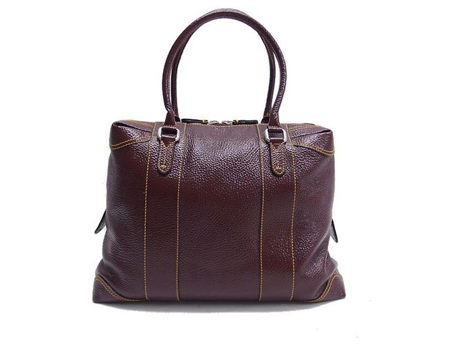 Bolso Tote Fendi B Mix Large en Bordeaux - vista 2