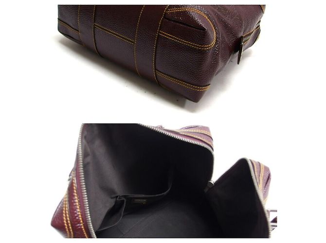 Bolso Tote Fendi B Mix Large en Bordeaux - vista 4