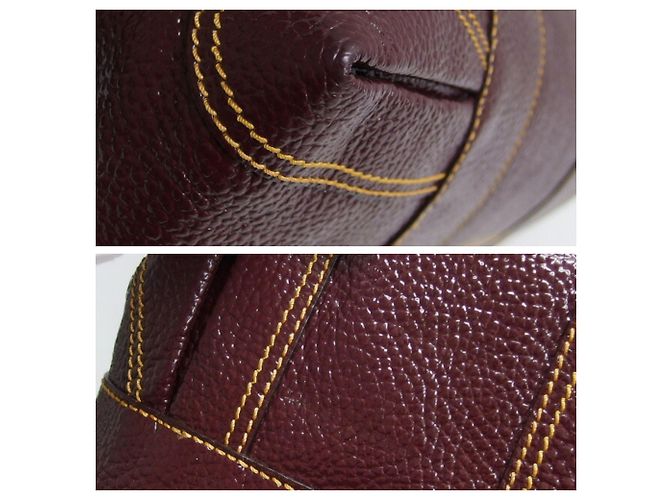 Bolso Tote Fendi B Mix Large en Bordeaux - vista 7