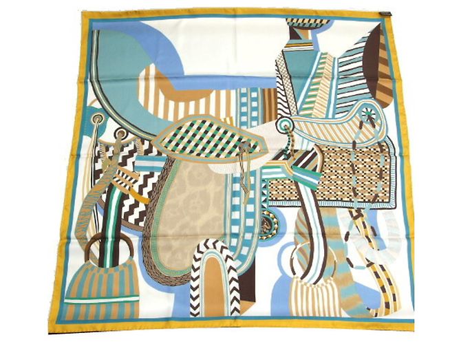 Hermès Carre 90 LA SELLE IMAGINAIRE Schal - Ansicht 3