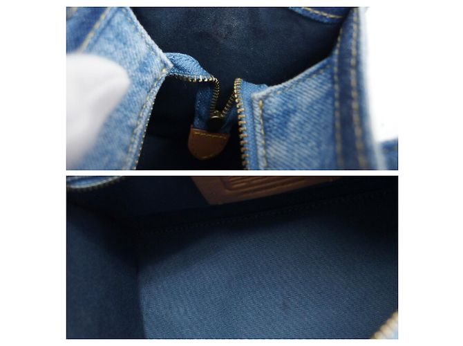 Coach Cargo Tote 20 - Denim Blue - vue 8