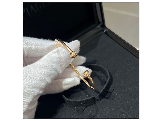 Bracciale Rigido Aperto Piaget Possession Oro Rosa e Diamanti - vista 4
