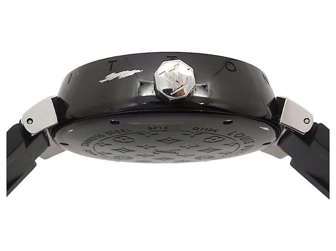 Orologio da uomo Louis Vuitton Tambour Black GMT - vista 5