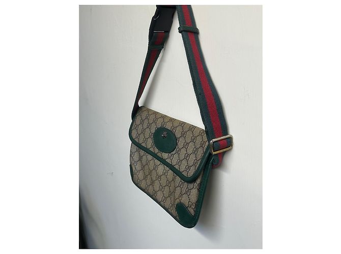 Gucci borsa a tracolla monogramma GG Supreme - vista 11