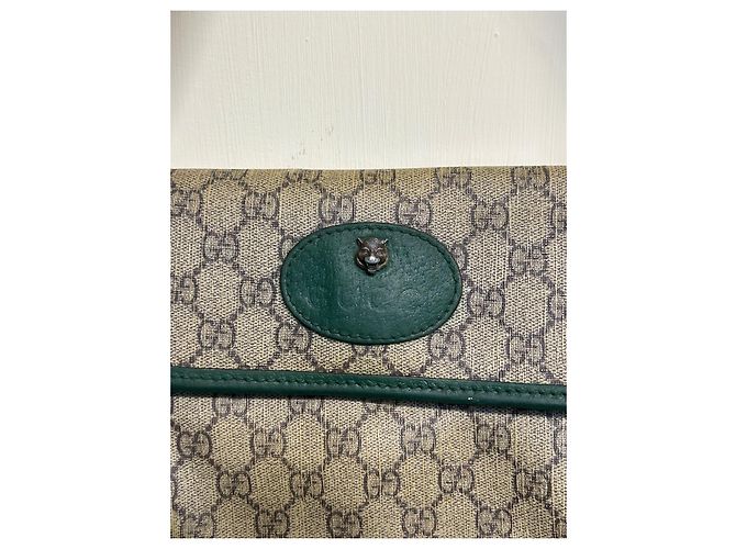 Gucci borsa a tracolla monogramma GG Supreme - vista 2