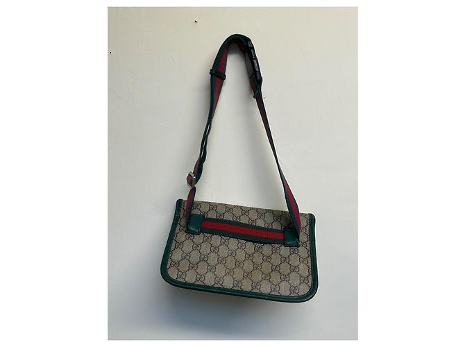Gucci borsa a tracolla monogramma GG Supreme - vista 4