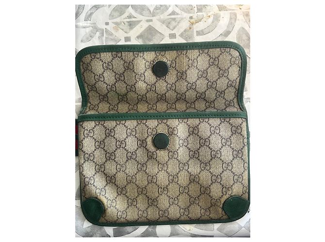 Gucci borsa a tracolla monogramma GG Supreme - vista 7