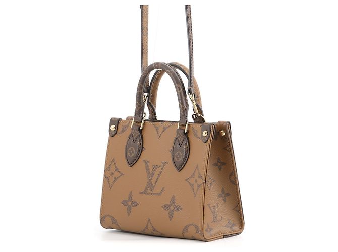 Borsa Louis Vuitton Monogram Reverse OnTheGo BB - vista 2