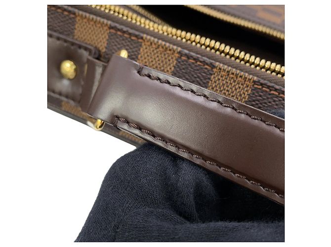 Sac à main Louis Vuitton Damier Ebene Porte Ordinateur Savannah - vue 12