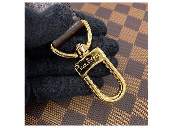 Sac à main Louis Vuitton Damier Ebene Porte Ordinateur Savannah - vue 15