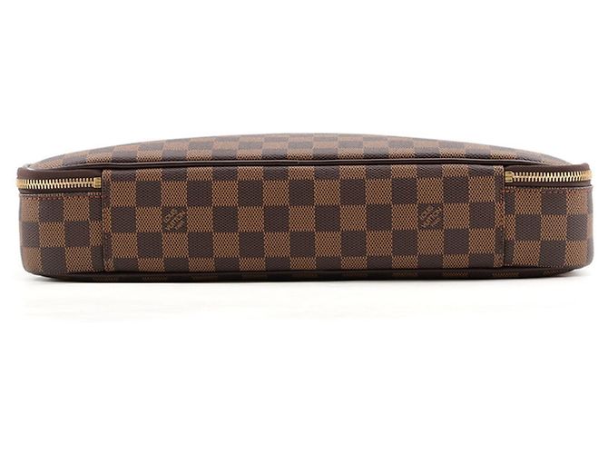 Sac à main Louis Vuitton Damier Ebene Porte Ordinateur Savannah - vue 3
