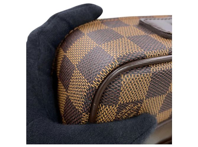 Sac à main Louis Vuitton Damier Ebene Porte Ordinateur Savannah - vue 8