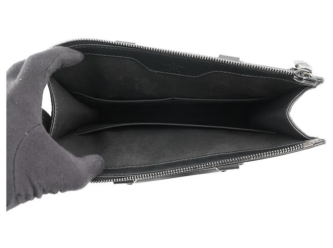 Sac à main Louis Vuitton Monogram Taurillon Sac Plat Cross - vue 6